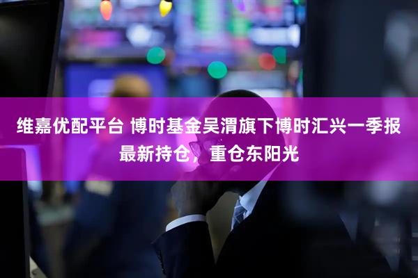 维嘉优配平台 博时基金吴渭旗下博时汇兴一季报最新持仓，重仓东阳光